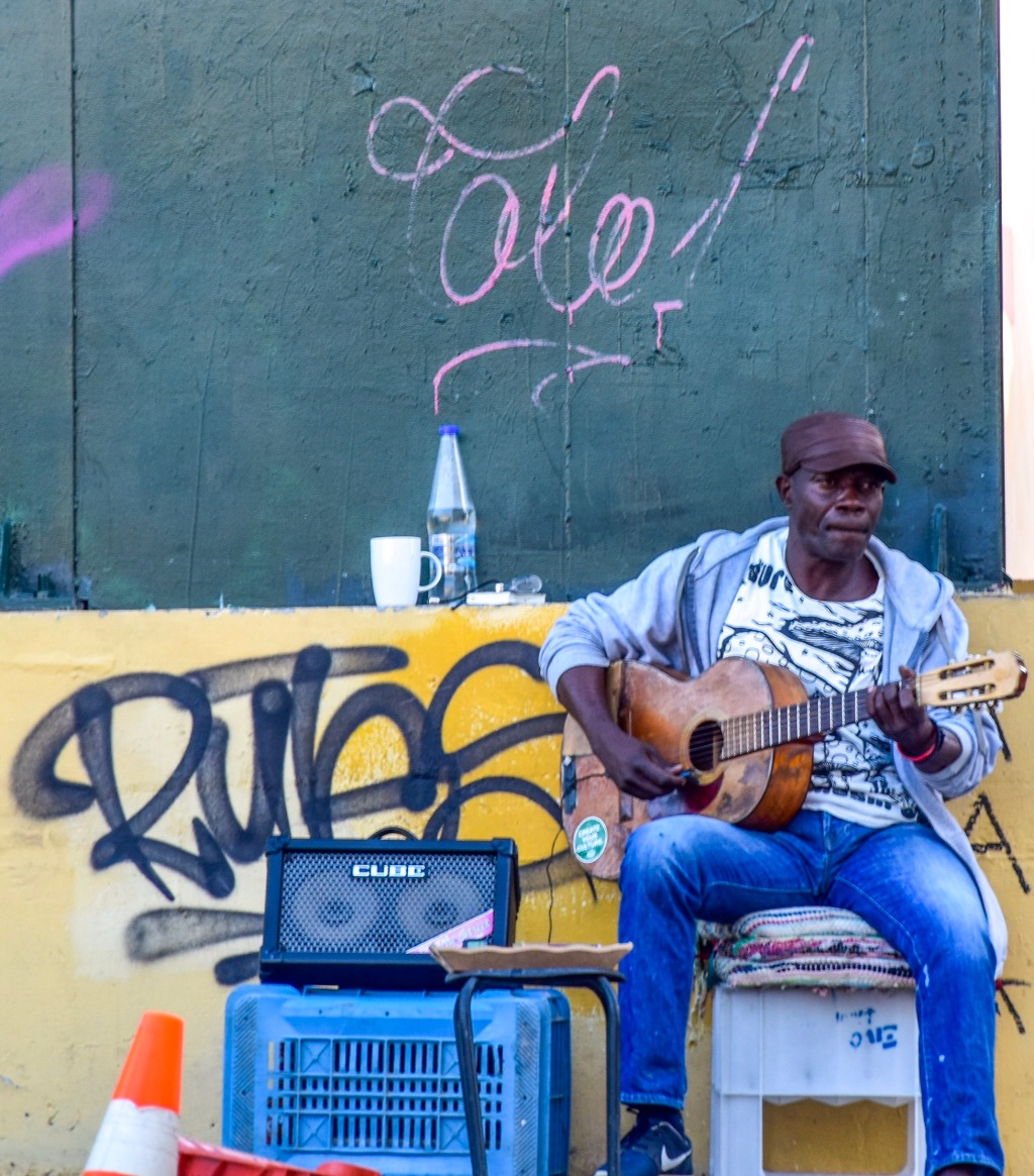 Street Musician in Plaka