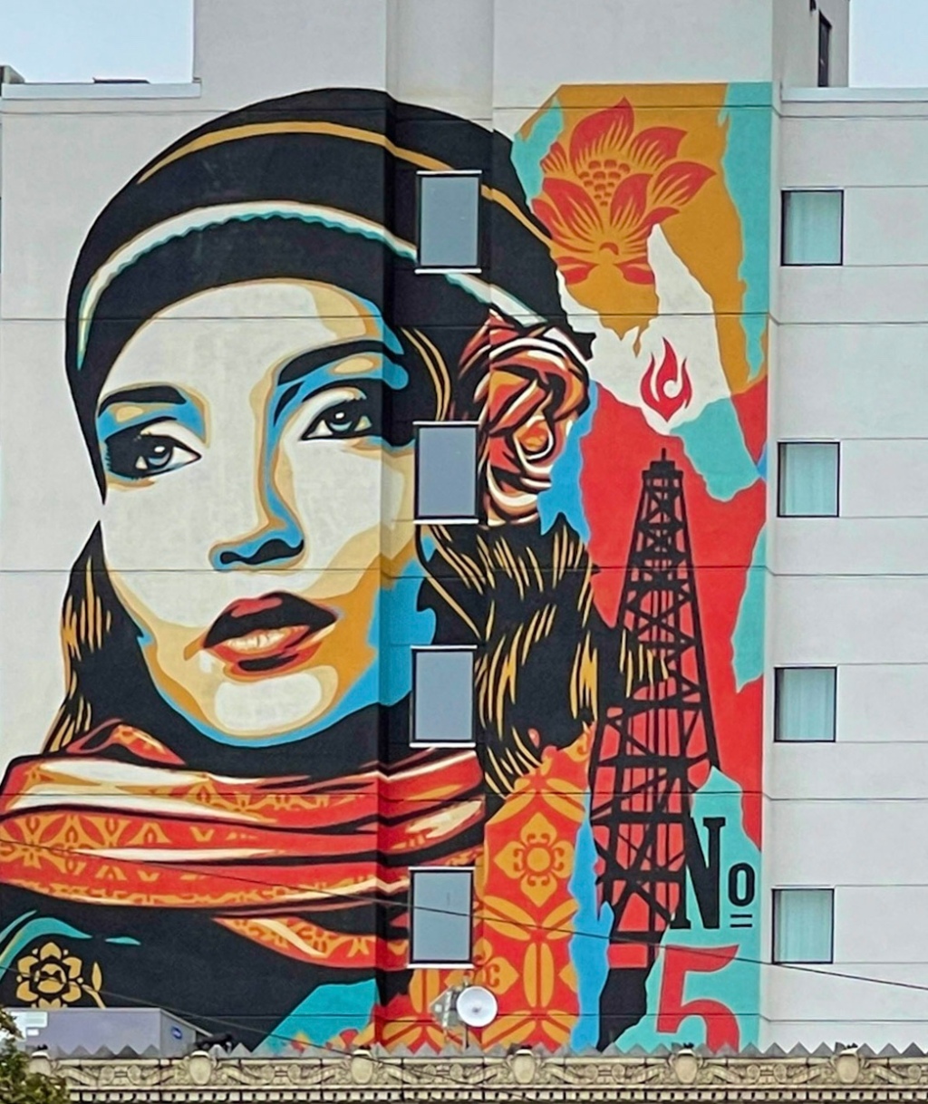 Street Art Seattle – “Obey Fire Sale” Mural